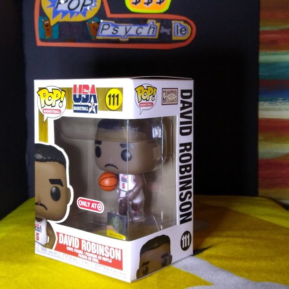 David Robinson Team USA Hardwood Classics Target Exclusive Funko Pop 111NIB - Picture 1 of 4